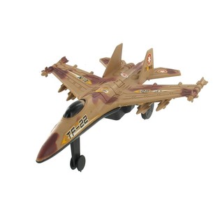 Avi&oacute;n de combate con cuerda de tracci&oacute;n (12 uds.)