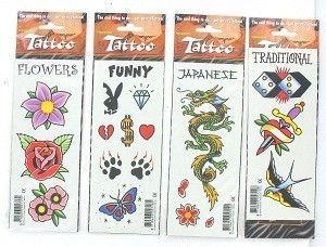 PEGATINAS DE TATUAJE (50 uds.)