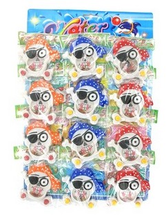 JUEGO DE AGUA DE PIRATA (12 uds.)