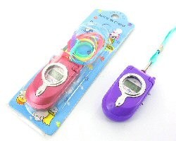 Reloj LCD Colgante con Forma de Móvil (24 uds)