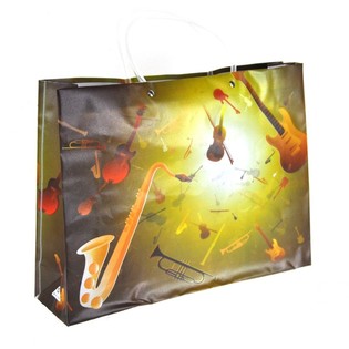Bolsas de Compra Grandes / Bolsas de Regalo - Dise&ntilde;o M&uacute;sica (12 ud.)