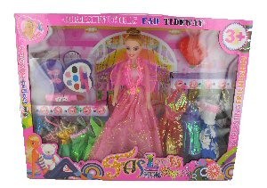Mu&ntilde;eca con Ropa y Accesorios