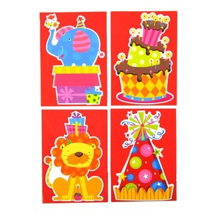 TARJETAS DE INVITACI&Oacute;N DE CUMPLEA&Ntilde;OS + SOBRE (24 uds.)