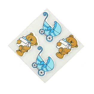 Pegatinas Decorativas - Azul Bebé (Pack de 20)