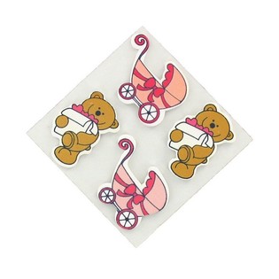 Pegatinas Decorativas - Rosa Beb&eacute; (20 uds.)