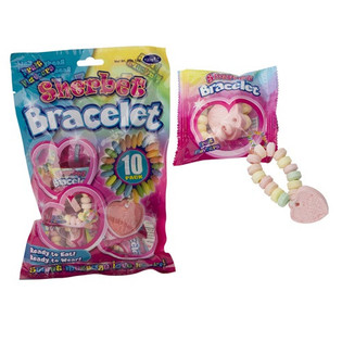 Pulseras de Caramelo - Paquete de 10 uds 12g en Bolsa (Lote de 12)