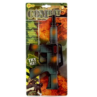 Fusil de Juguete Militar con Carraca (6 uds.)
