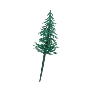 DECORACIÓN DE TARTAS - PINOS DE NAVIDAD (100 uds.)