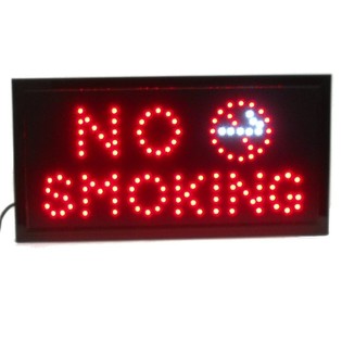 Luminoso LED de Publicidad - NO SMOKING