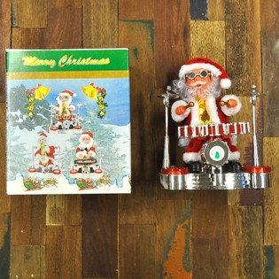 PAPÁ NOEL CON BATERÍA (2 uds.)