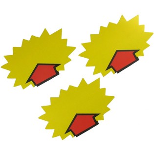 CARTELES DE OFERTA - MODELO 9 (10 uds.)