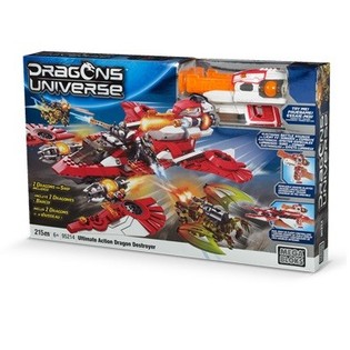 Mega Bloks Ultimate Action Dragon Destroyer - Juego de Construcci&oacute;n