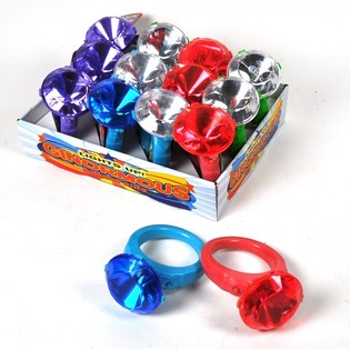 Pulsera de Anillo Luminoso Grande Bling Bling (12 uds.)
