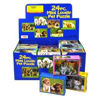 LINDOS PUZLES DE ANIMALES (36 uds.)