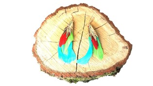 Pendientes Estilo Ibiza Colores Mezclados (1 ud)