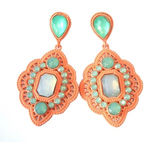 Pendientes Estilo Ibiza Salmón (1 ud.)