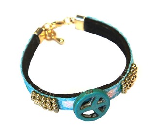 Pulsera Estilo Ibiza Azul (1 ud.)