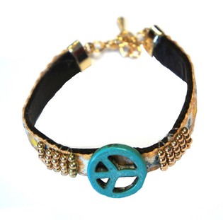 Pulsera Estilo Ibiza Crema (1 ud.)