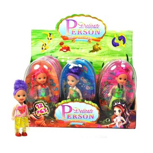 Lindas mu&ntilde;equitas para ni&ntilde;as en expositor (12 uds.)