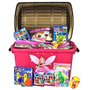 Gran Cofre del Tesoro de Princesas Caja Sorpresa (Con 100 Regalos de Lujo)
