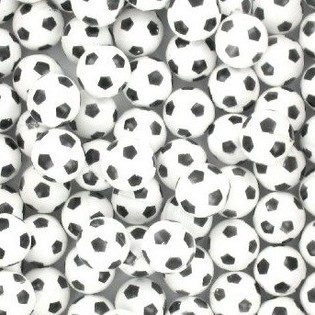 PELOTA SALTARINA F&Uacute;TBOL 3 CM (100 uds.)