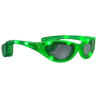 GAFAS DE SOL LED - COLOR: VERDE (12 uds.)