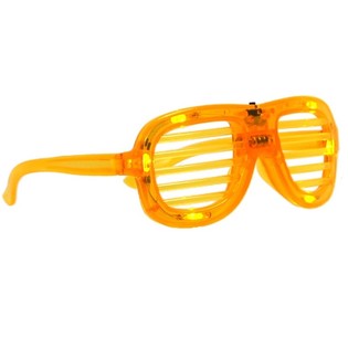 GAFAS SHUTTER SHADES CON ILUMINACIÓN - COLOR: AMARILLO (12 uds.)