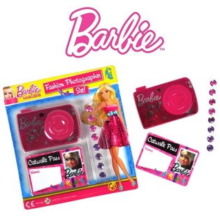 BARBIE SET FOT&Oacute;GRAFA DE MODA (11 pzs)
