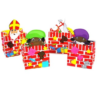 Set de 4 Recipientes para Dulces de San Nicolás (12 sets)