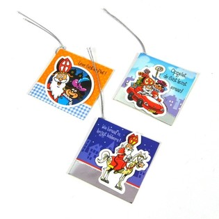 Etiquetas de Regalo de Sinterklaas en Caja (Set de 12 uds.)