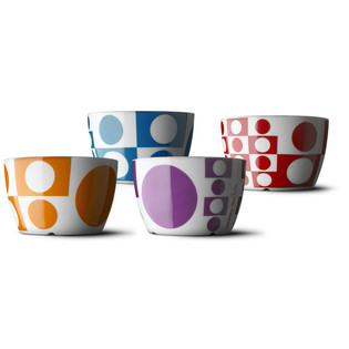MENU - VERNER PANTON Juego de 4 Tazones 12 cm (1 ud.)