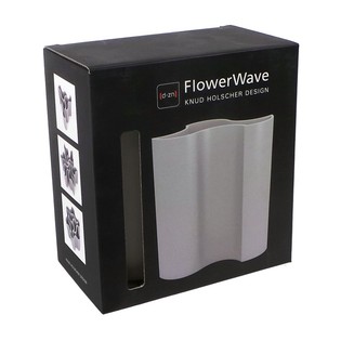 D-ZN - Jarr&oacute;n para Flores FLOWERWAVE - Blanco (1 ud.)