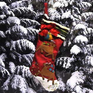 CALCETINES DE NAVIDAD DE LUJO (4 uds.)