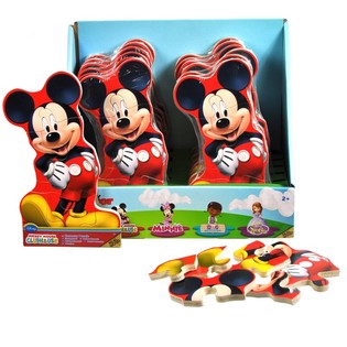 Puzzle de madera Disney Mickey Mouse Clubhouse en expositor (12 uds.)