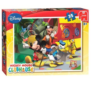 Puzzle Jumbo Disney Mickey Mouse Clubhouse de Viaje 35 Piezas (3 ud.)
