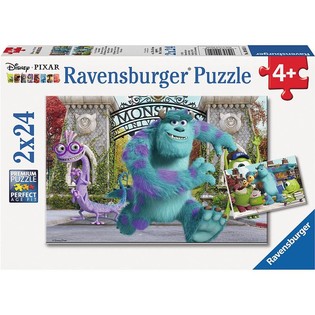 DISNEY PIXAR PUZZLES MONSTERS UNIVERSITY 2 EN 1 (4 ud.)