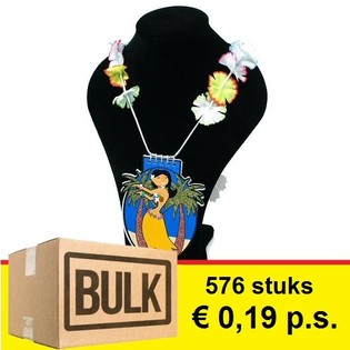 ***OFERTA AL POR MAYOR*** COLLAR HAWAIANO CON LIBRETA (576 uds.)