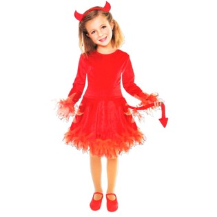 DISFRAZ DE DIABLO PARA NI&Ntilde;OS - TALLA 98