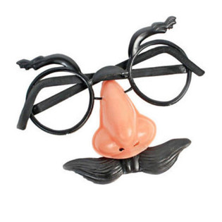 GAFAS DE FIESTA CON NARIZ Y BIGOTE (48 uds.)