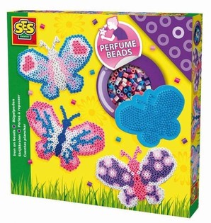 SES Cuentas para planchar modelo Mariposas (1 ud.)