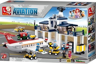 Taller de Aviones Sluban con Torre de Control M38-B0373 (1 ud.)