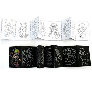 Libro M&aacute;gico de Colorear para Rascar (47 uds.)