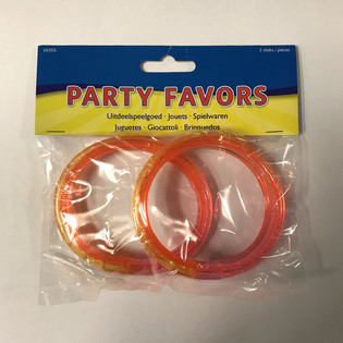 2 Grandes PULSERAS DE PURPURINA DE AGUA (12 uds.)