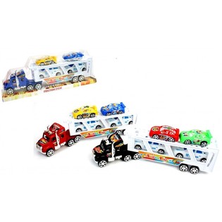 Cami&oacute;n Grande con 4 Coches en Bl&iacute;ster (6 uds.)