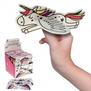 Aviones de espuma de Unicornio en expositor (48 uds.)