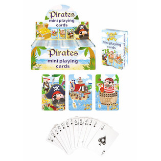MINI CARTAS DE JUEGO &ndash; MODELO: PIRATAS EN EXPOSITOR (24 uds.)
