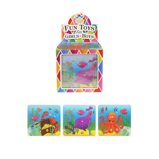 PUZZLE &ndash; SEA LIFE, 13 x 12 cm, EN EXPOSITOR (108 uds.)