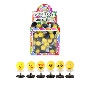 SMILEYS SALTARINES EN EXPOSITOR (84 uds.)