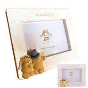 HALLMARK - FOREVER FRIENDS &ndash; OUR WEDDING DAY &ndash; MARCO FOTOS (4 uds.)