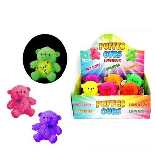 Osos Puffer Luminosos en Expositor (12 uds.)